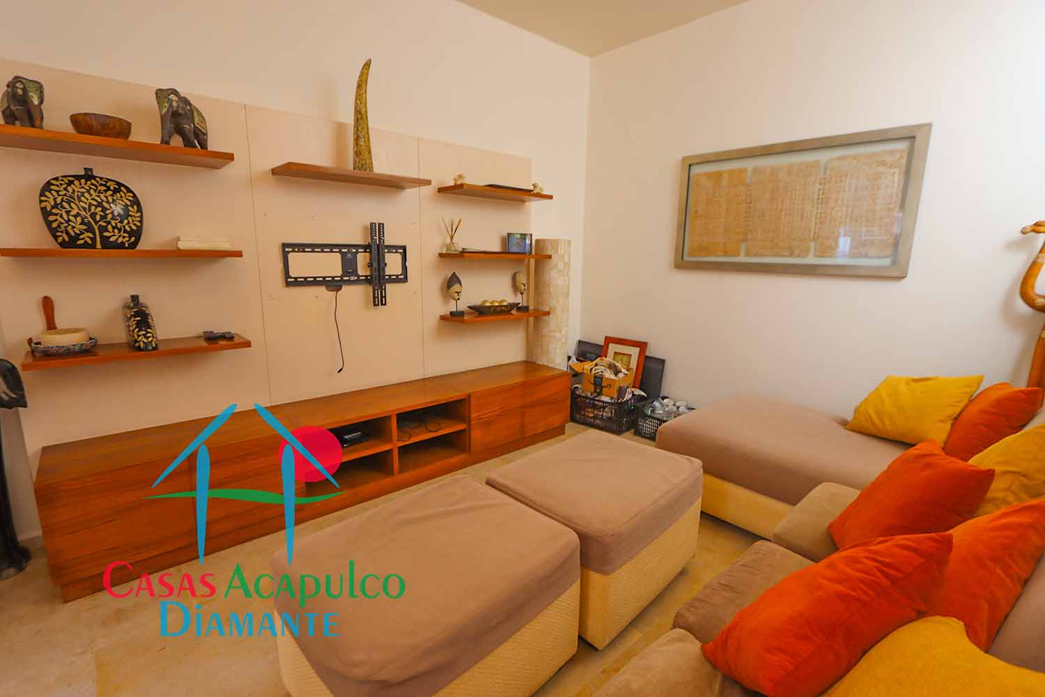 Villa Skyros - Sala de televisión 2